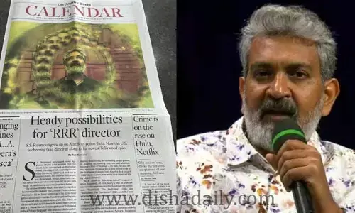 Los Angeles Times special article about RRR director SS Rajamouli