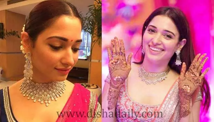 Tamannaah హల్దీ ఫంక్షన్ పిక్స్ వైరల్..! Tamannaah హల్దీ ఫంక్షన్ పిక్స్ వైరల్..!