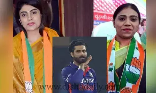 Ravindra Jadeja కు సవాల్.. కాంగ్రెస్ తరపున సొంత అక్క ప్రచారం