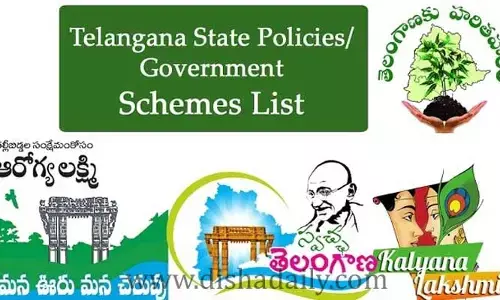 తెలంగాణ ప్రభుత్వ పథకాల లిస్ట్, వాటి వివరాలు
