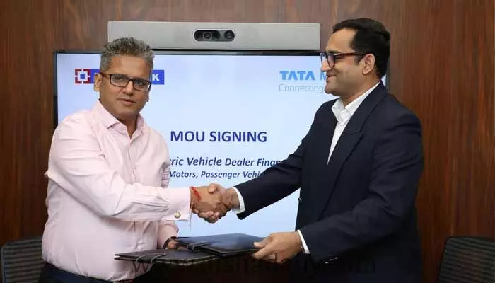 EVల కోసం ఒక్కటైన టాటా మోటార్స్, HDFC బ్యాంక్ EVల కోసం ఒక్కటైన టాటా మోటార్స్, HDFC బ్యాంక్