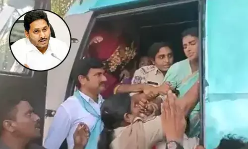 YS షర్మిల అరెస్ట్.. SR నగర్ పీఎస్‌కు ఏపీ సీఎం జగన్!