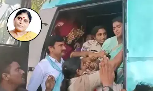 YS Vijayamma ఆమరణ నిరాహార దీక్ష!