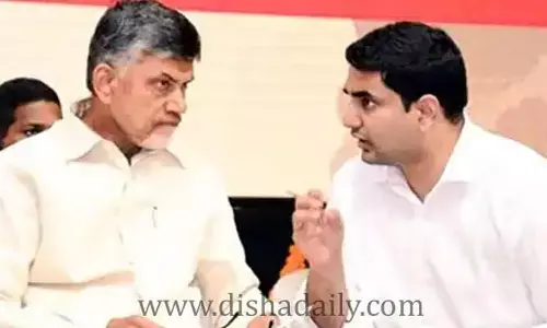 ఇటు ప్రజల్లోకి లోకేశ్.. అటు ఢిల్లీకి చంద్రబాబు