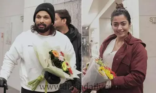Russia లో ల్యాండ్ అయిన Pushpa టీమ్.. పిక్స్ వైరల్