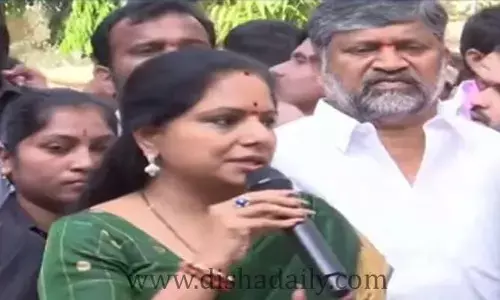 మోడీ, ఈడీలకు భయపడే ప్రసక్తే లేదు..  MLC  Kavitha