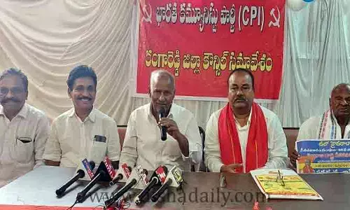 గవర్నర్ వ్యవస్థను రద్దు చేయాలి: సిపిఐ రాష్ట్ర కార్యదర్శి కూనంనేని సాంబశివరావు