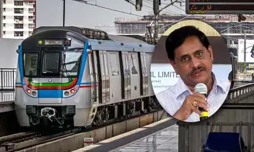 కేంద్రం రిప్లై కోసం వెయిటింగ్: మెట్రో ఎండీ ఎన్వీఎస్ రెడ్డి