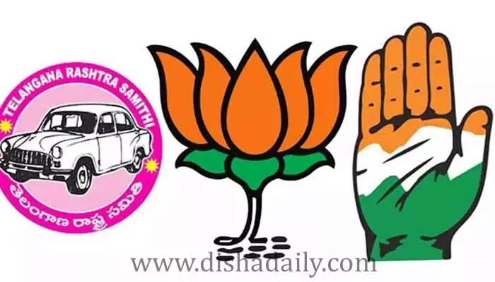 క్యాచీ స్లోగన్.. రిజల్ట్స్పై పార్టీల గురి క్యాచీ స్లోగన్.. రిజల్ట్స్పై పార్టీల గురి