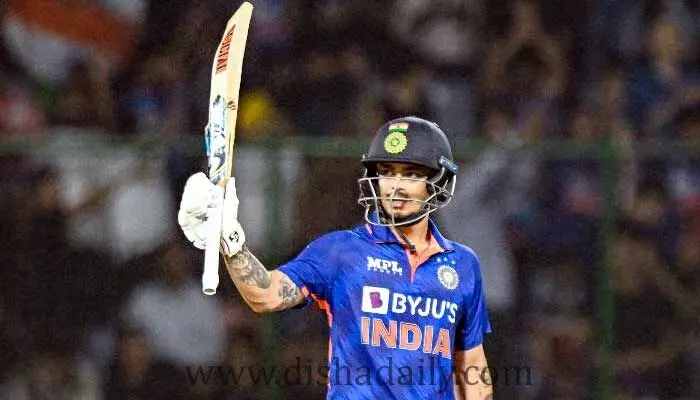 Ishan Kishan మెరుపు సెంచరీ.. భారీ స్కోర్ దిశగా టీమిండియా Ishan Kishan మెరుపు సెంచరీ.. భారీ స్కోర్ దిశగా టీమిండియా
