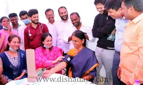 బడంగ్​పేట్‌లో ఉచిత మెడికల్ క్యాంపు ప్రారంభించిన మంత్రి సబితా ఇంద్రారెడ్డి