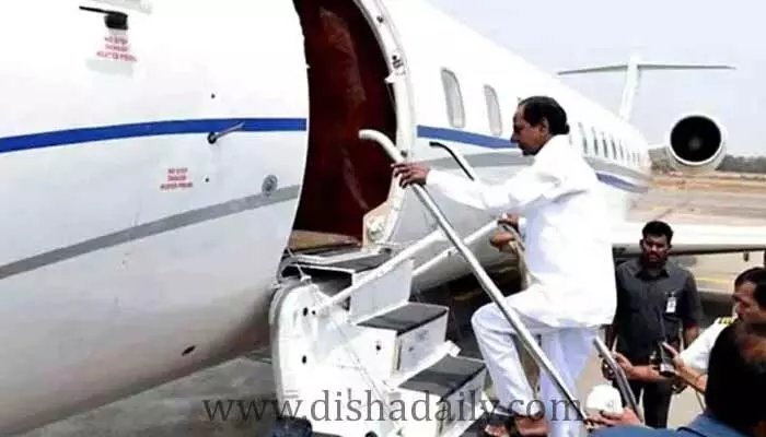 Telangana CM KCR to visit Delhi today Telangana CM KCR to visit Delhi today