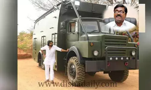 అది ఆలివ్ గ్రీన్ కాదు.. వారాహి వాహన రంగుపై మంత్రి పువ్వాడ క్లారిటీ