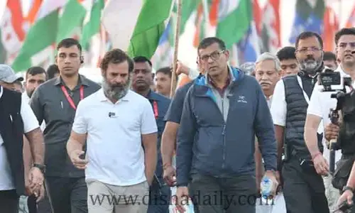 Bharat Jodo Yatraలో పాల్గొన్న RBI మాజి గవర్నర్