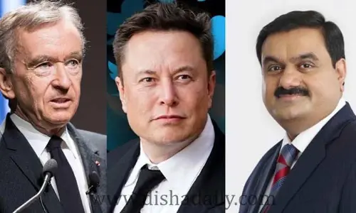 సంపన్నుల జాబితాలో అగ్రస్థానాన్ని కోల్పోయిన Elon Musk.. దూసుకొచ్చిన Adani
