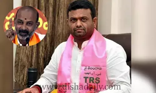 భాగ్యలక్ష్మీ అమ్మవారి సమక్షంలో బండి సంజయ్‌కి MLA Rohit Reddy  సవాల్
