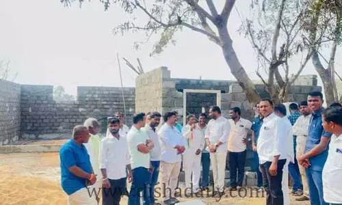 సొంత డబ్బులతో ఎల్లమ్మ తల్లి ఆలయానికి MLA రఘునందన్ రావు అభివృద్ధి