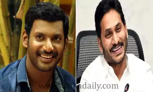 పొలిటికల్ హీట్ పెంచిన హీరో విశాల్.. నేడు సీఎం జగన్‌తో భేటీ