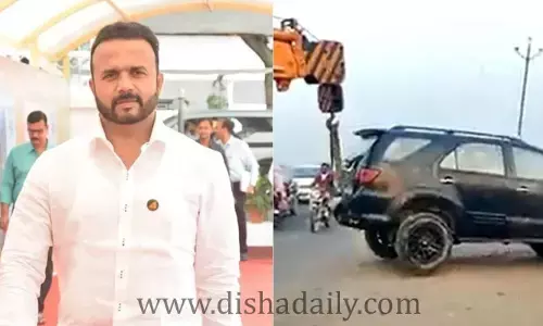 BJP MLAకు ప్రమాదం.. 50 అడుగుల లోయలో పడిపోయిన కారు..