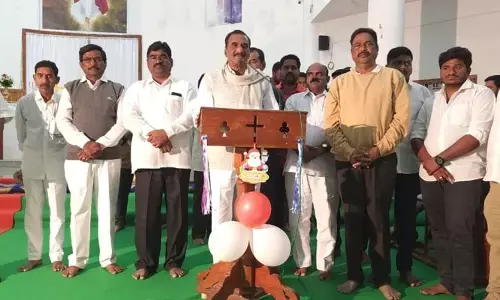క్రిస్మస్ వేడుకల్లో వనమా ఆకాంక్ష... ఇదే