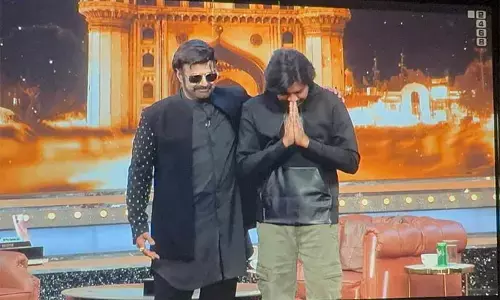 Unstoppable Season 2 : ఒకే వేదికపై పవర్ స్టార్, నటసింహం.. గెటప్ అదుర్స్