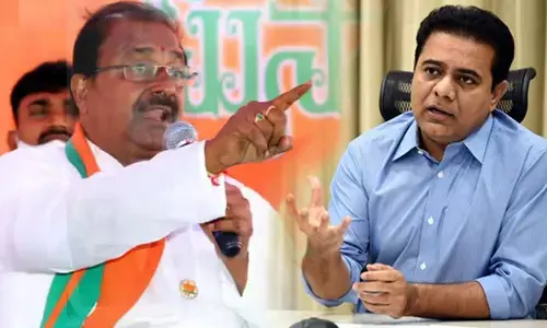 మంత్రి కేటీఆర్‌పై ఏపీ నేత సంచలన వ్యాఖ్యలు