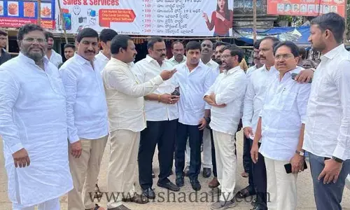 Chandrababu  పర్యటనకు సర్వం సిద్ధం.. రూట్ మ్యాప్ పరిశీలించిన నేతలు