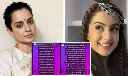 Tunisha హత్యే.. విచారణ లేకుండా నేరస్తుడిని ఉరితీయాలి: Kangana