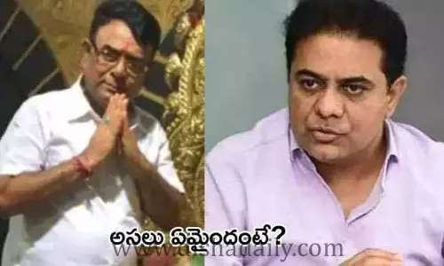 బిగ్ బ్రేకింగ్.. కేటీఆర్ మామ హఠాన్మరణం