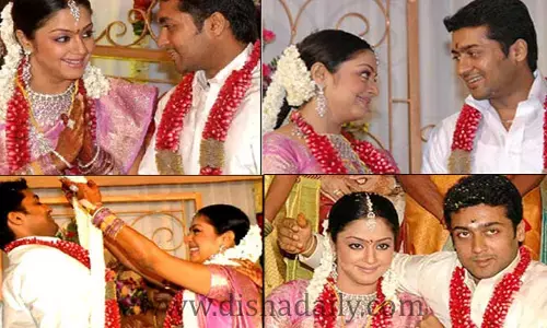 అందుకే సూర్య, జ్యోతిక రెండు సార్లు పెళ్లి చేసుకున్నారు!!