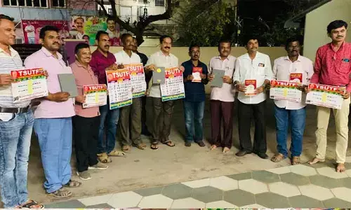 TS UTF డైరీ, క్యాలెండర్ ను ఆవిష్కరించిన చీప్ విప్