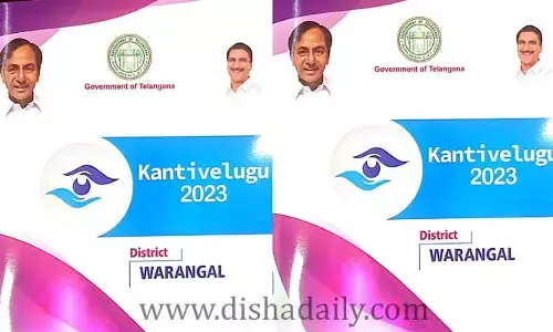 కంటి వెలుగులో అంతా పింకే.. గిన్నిస్​బుక్​రికార్డే లక్ష్యం