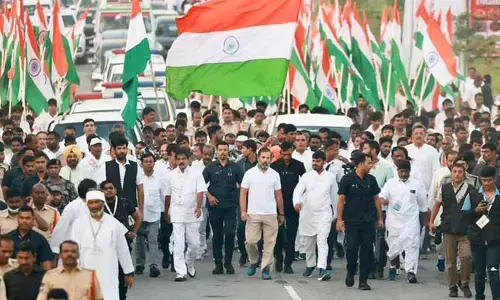 Rahul Gandhi ఇప్పటివరకు ఎన్ని కిలో మీటర్లు నడిచాడు?