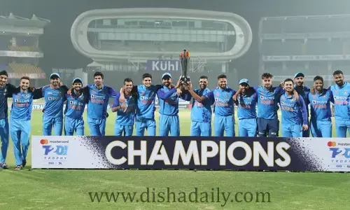 వరుసగా 10th series గెలిచిన Team India..