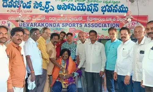 జాతీయ అవార్డు గ్రహీతకు సన్మానం