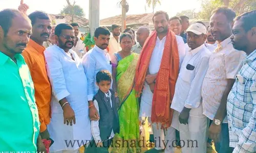 రాజకీయాలకు అతీతంగా గ్రామాల అభివృద్ధి : ఎమ్మెల్యే రఘునందన్ రావు