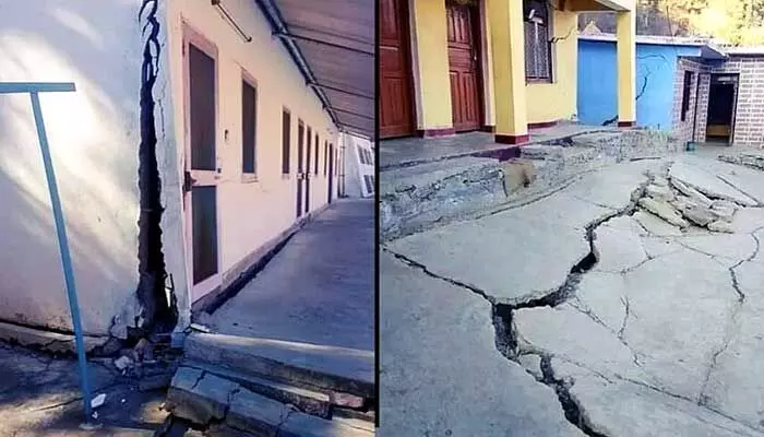 Joshimath crisis: తోటకూరనాడే వినకపోతినే...పరిరక్షకులకే పనిష్మెంట్ Joshimath crisis: తోటకూరనాడే వినకపోతినే...పరిరక్షకులకే పనిష్మెంట్