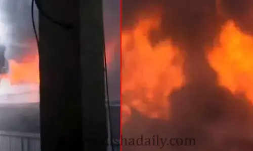 సికింద్రాబాద్ Fire Accident: మంటల్లో చిక్కుకున్న ముగ్గురు వ్యక్తులు
