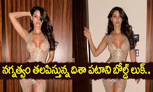 నగ్నత్వం తలపిస్తున్న దిశా పటాని బోల్డ్ లుక్..