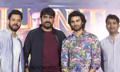 హంట్ ప్రయాణం మామయ్య గారికి అంకితం: ప్రీ రిలీజ్ ఈవెంట్‌లో సుధీర్