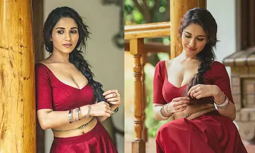 కుర్రాళ్లకు హీట్ పెంచుతున్న రుహాణి శర్మ..