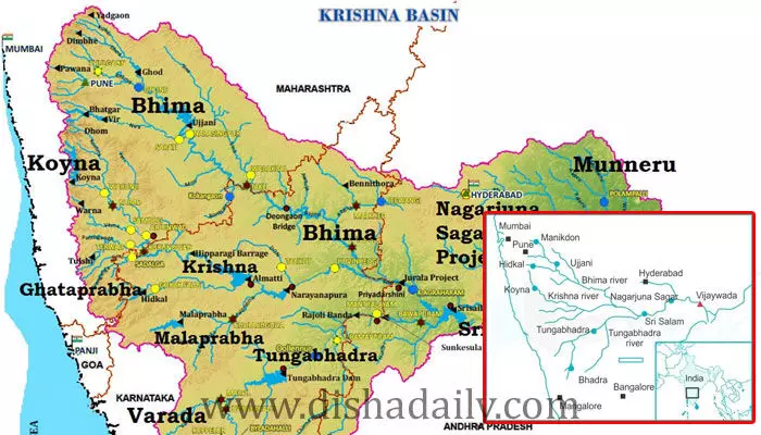 గ్రూప్ -2,3,4 /SI, కానిస్టేబుల్ ప్రత్యేకం: జాగ్రఫీ కృష్ణా నది వ్యవస్థ గ్రూప్ -2,3,4 /SI, కానిస్టేబుల్ ప్రత్యేకం: జాగ్రఫీ కృష్ణా నది వ్యవస్థ