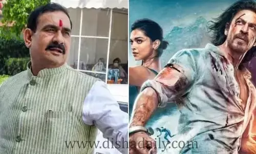 పఠాన్ సినిమాపై మాట మార్చిన మధ్యప్రదేశ్ హోంమంత్రి