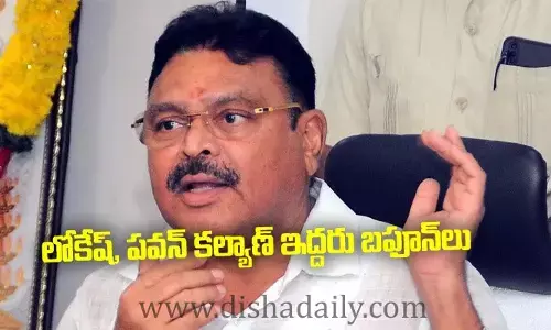 లోకేష్, పవన్ కల్యాణ్ ఇద్దరు బఫూన్‌లు: మంత్రి అంబటి ఫైర్