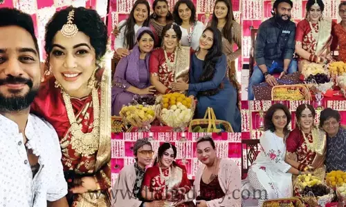ఘనంగా నటి పూర్ణ శ్రీమంతం వేడుక.. వీడియో, ఫోటోలు వైరల్