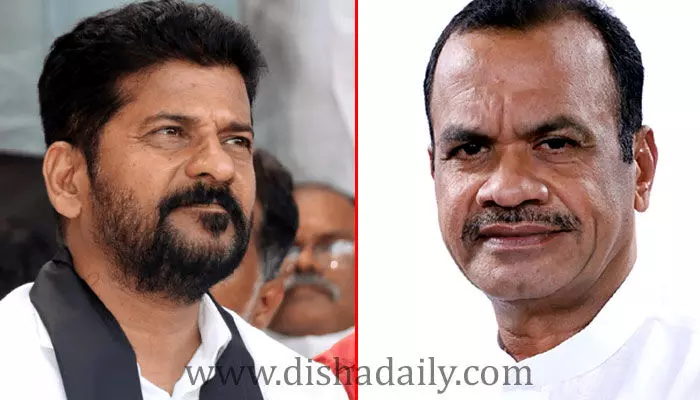 మరోసారి రేవంత్ రెడ్డి వర్సెస్ కోమటిరెడ్డి! మరోసారి రేవంత్ రెడ్డి వర్సెస్ కోమటిరెడ్డి!