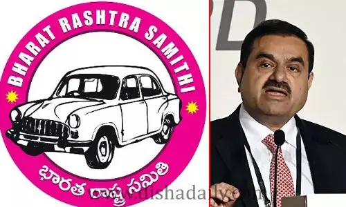 అదానీ‌పై బీఆర్ఎస్ దూకుడు!