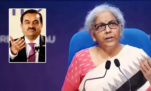 Adani స్టాక్ క్రాష్‌పై Nirmala Sitharaman ఫస్ట్ రియాక్షన్