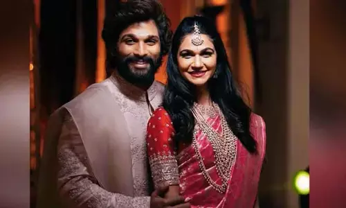 బన్నీకి సిగ్నల్ ఇస్తున్న స్నేహ.. పోస్ట్ వైరల్