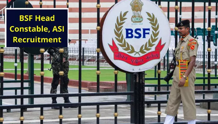 BSFలో ఏఎస్సై, హెడ్ కానిస్టేబుల్ పోస్టులు
